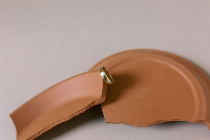 Gold Comfort Band Ring