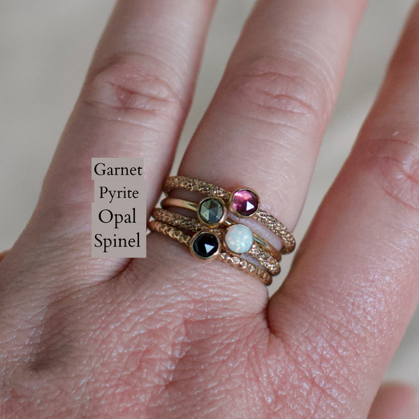 Gold Fill Stacking Rings