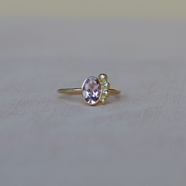 Half Halo Ring - Customizable