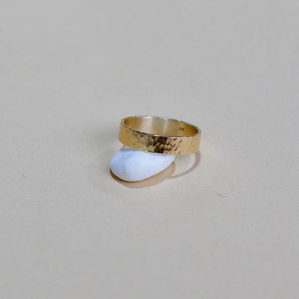 Hammered Texture Band - 5mm Wide