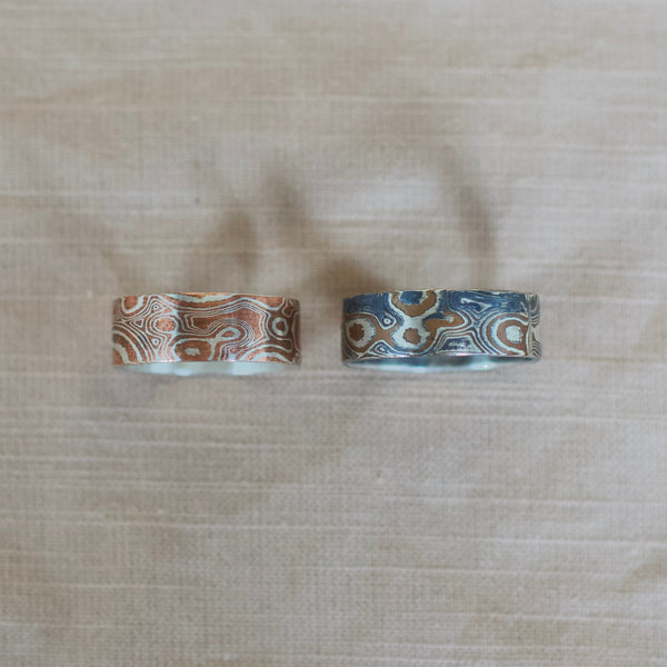 Mokume Gane Rings