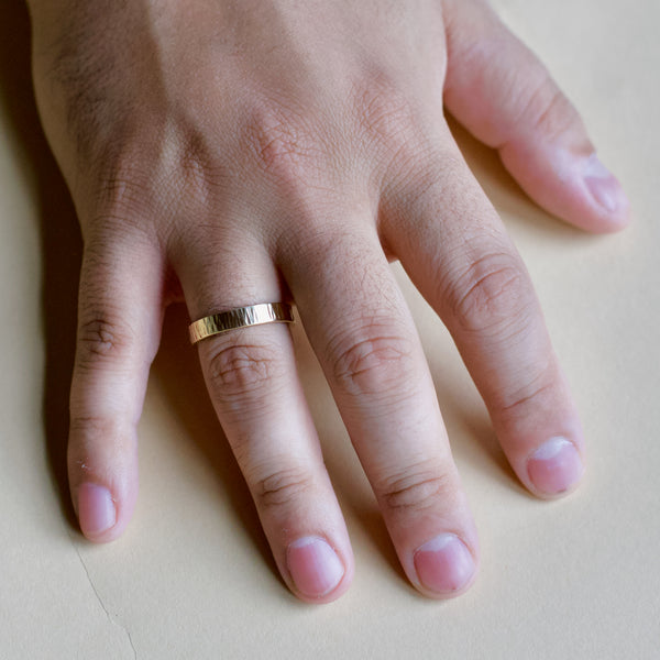 Organic Texture Band - 4mm Wide