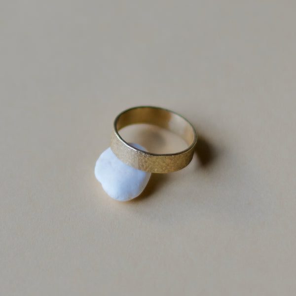 Raw Silk Textured Band - 6mm Wide
