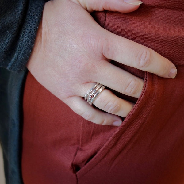 Wabi Sabi Ring - Silver