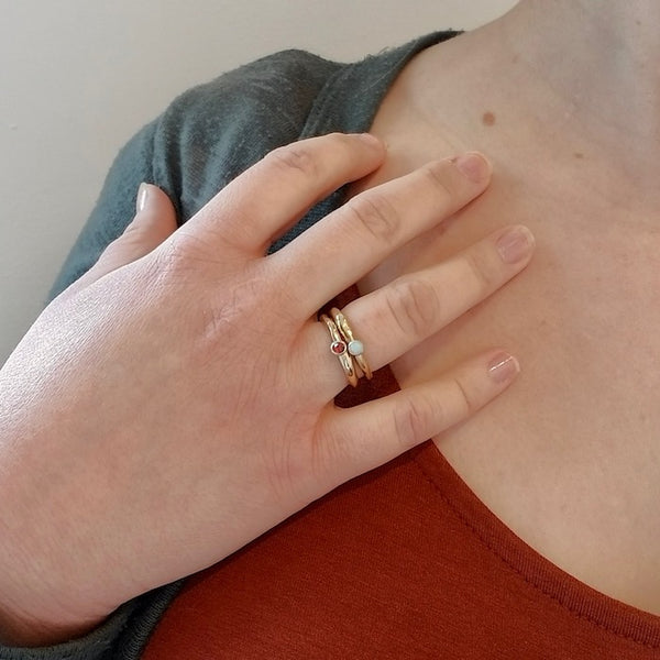 Wabi Sabi Ring - Bronze