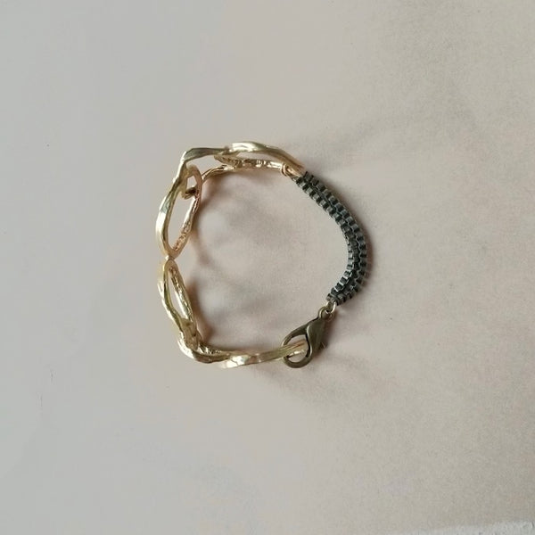 Molten Bronze Cuff