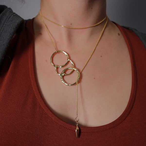 Molten Bronze Lariat