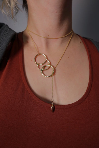 Molten Bronze Lariat