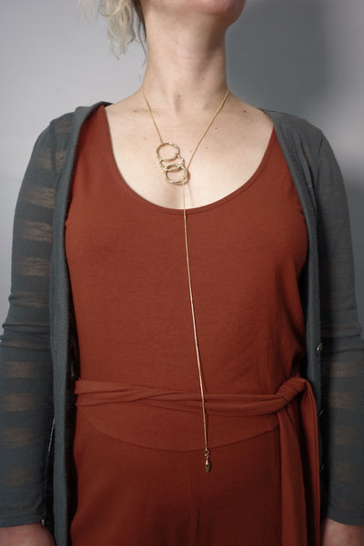 Molten Bronze Lariat