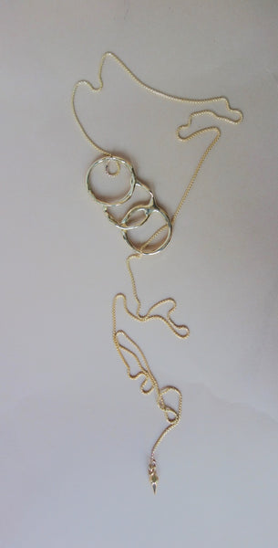 Molten Bronze Lariat