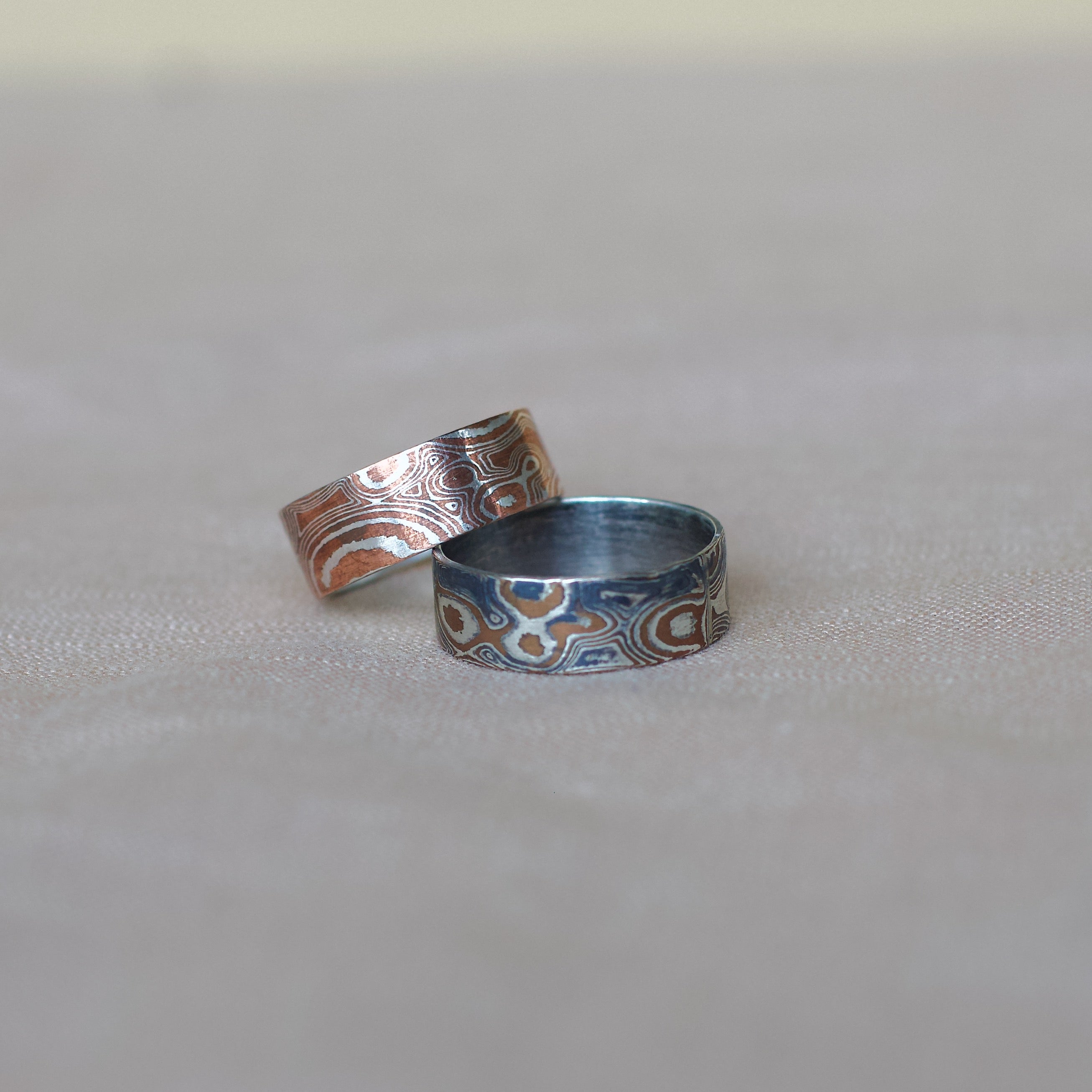 Mokume Gane Rings